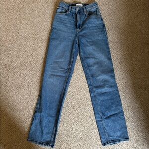 Abercrombie the 90s straight ultra high-rise